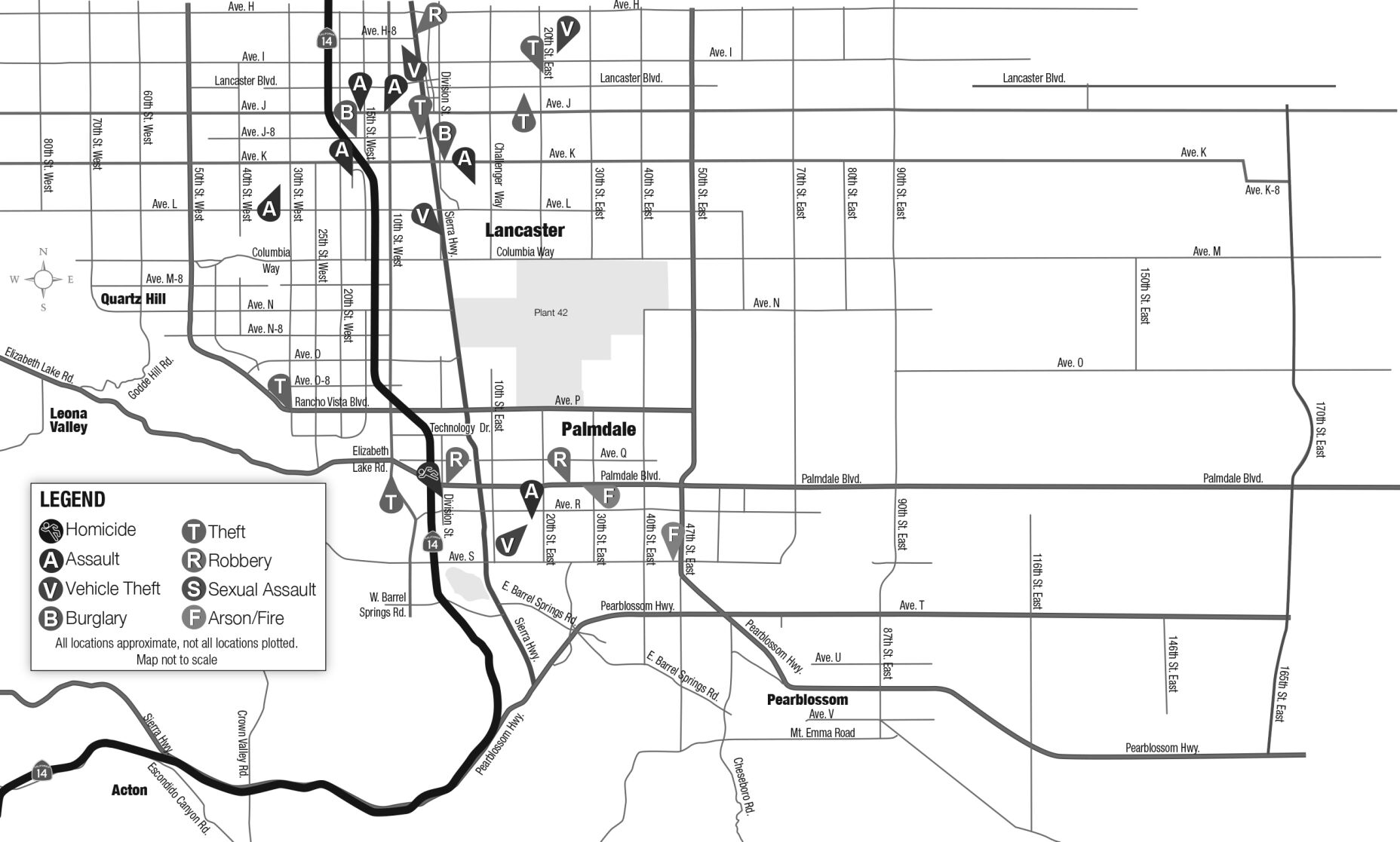 Antelope Valley crime blotter